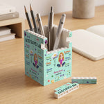 Kid-Birth-Flower-God-Says-I-Am-Personalized-Pen-Holder3