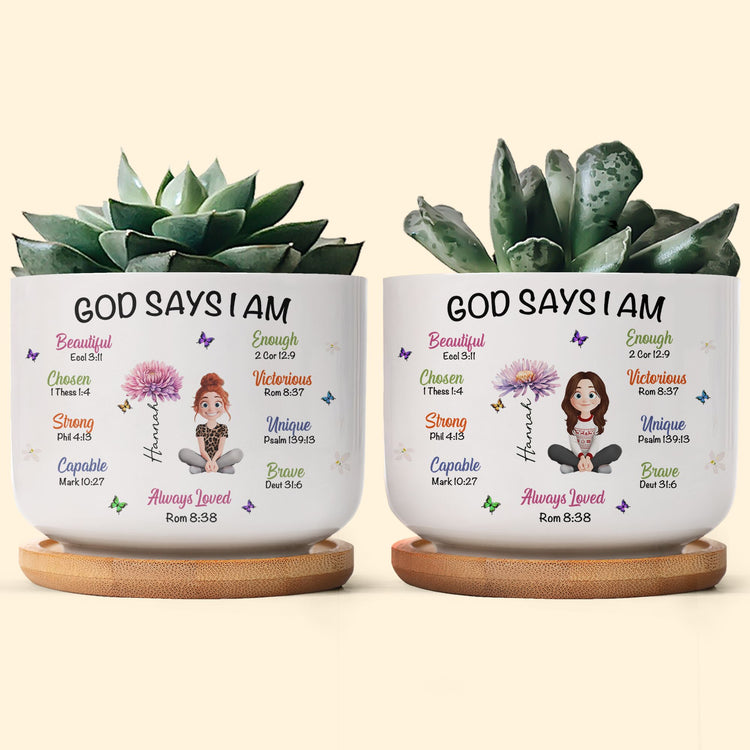 Kid-Birth-Flower-God-Says-I-Am-Personalized-Plant-Pot-2