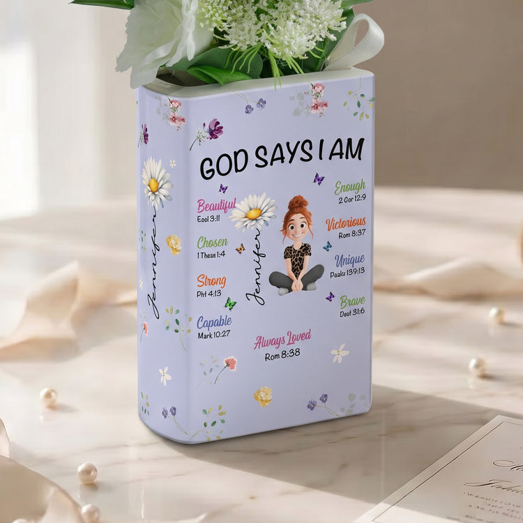 Kid-Birth-Flower-God-Says-I-Am-Personalized-Vase-3
