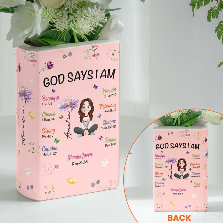 Kid-Birth-Flower-God-Says-I-Am-Personalized-Vase-4