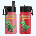 Kid_Cartoon_Dinosaurus_Vehicles_Personalized_Water_Bottle_5
