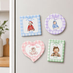 Kid-Custom-Photo-Striped-Art-Personalized-Magnet-1