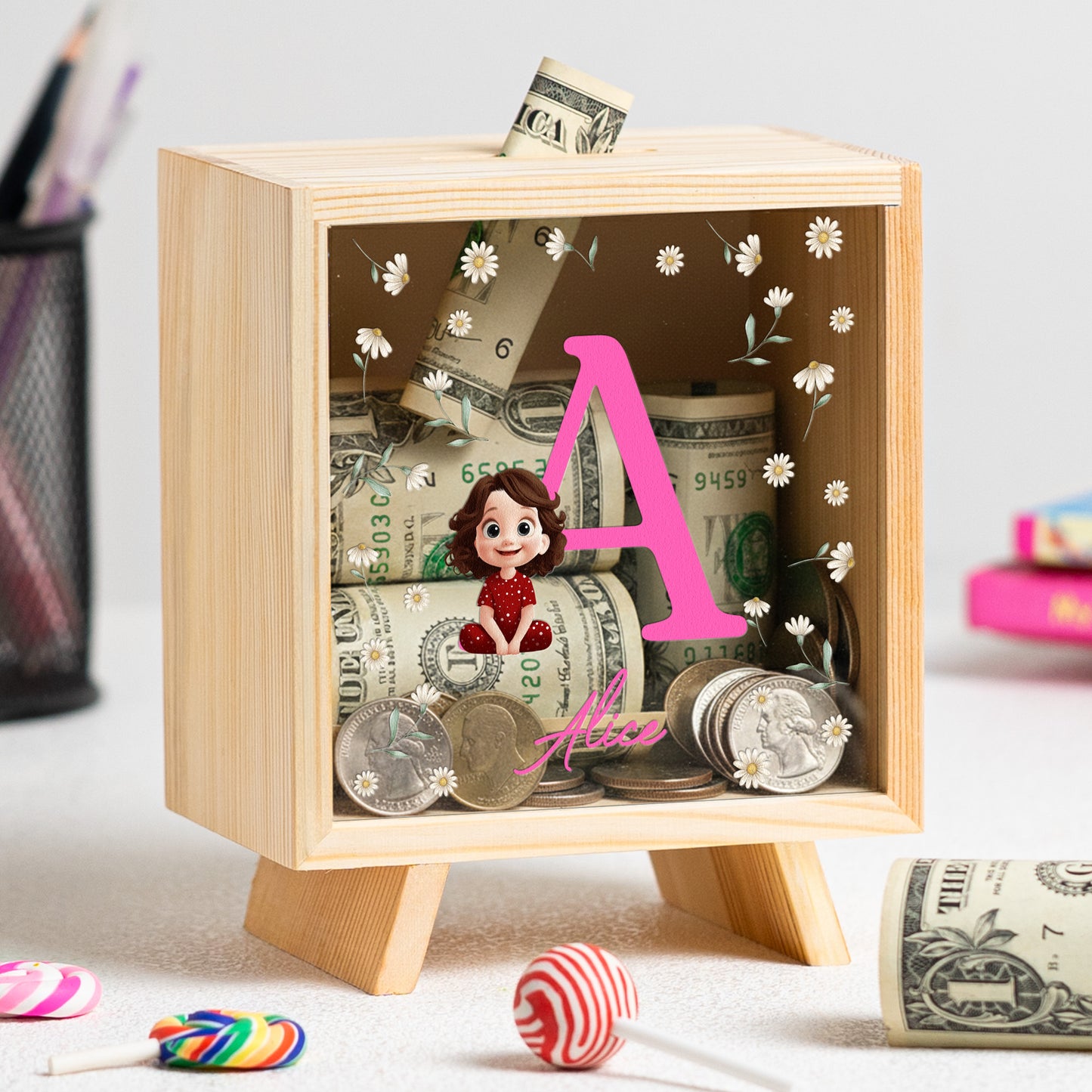 Kid-Initial--Personalized-Wooden-Money-Box-1