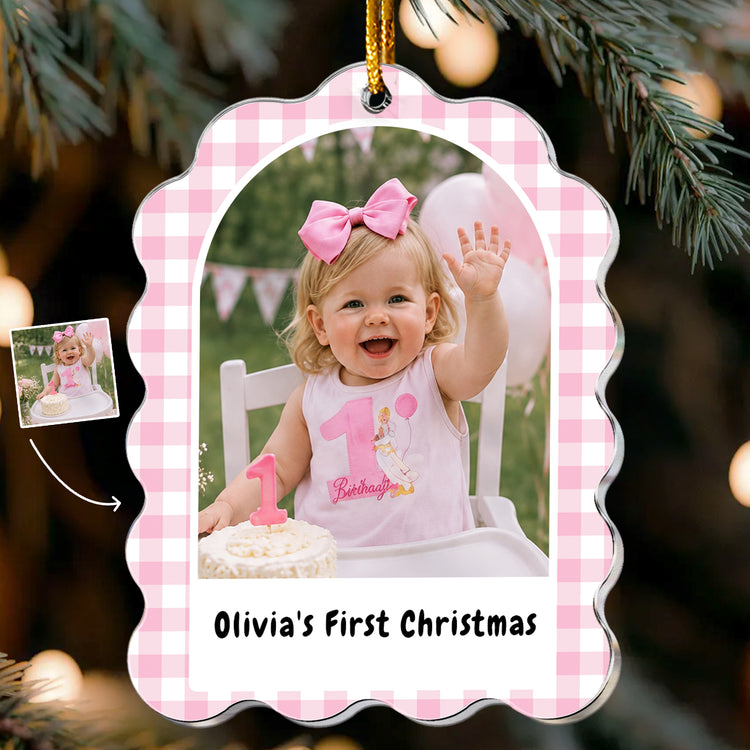Kid-Milestone-Custom-Photo-With-Pattern-Border-Personalized-Ornament-2