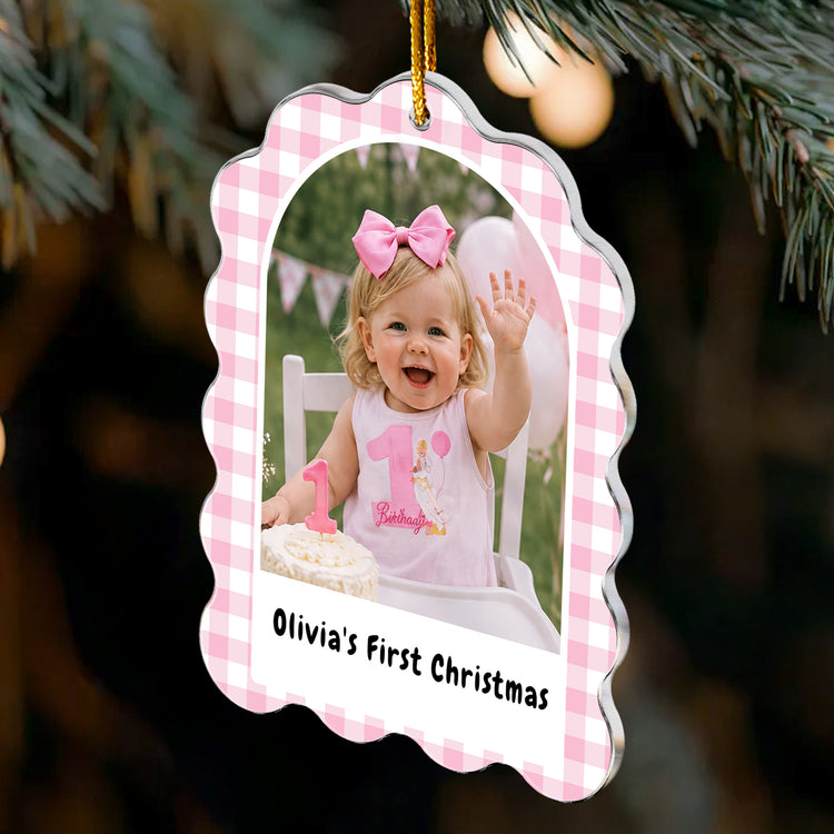 Kid-Milestone-Custom-Photo-With-Pattern-Border-Personalized-Ornament-3