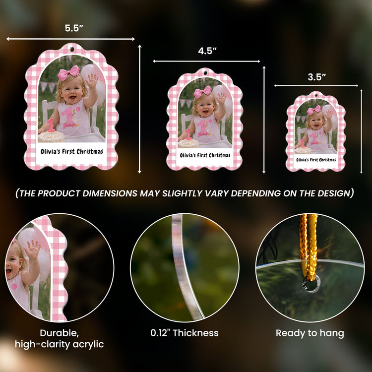 Kid-Milestone-Custom-Photo-With-Pattern-Border-Personalized-Ornament-4