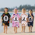 Kid-Pattern-Custom-Name-Personalized-Beach-Towel-1