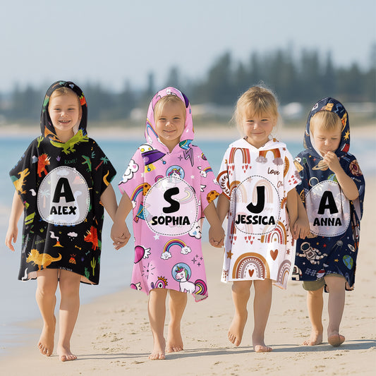 Kid-Pattern-Custom-Name-Personalized-Beach-Towel-1