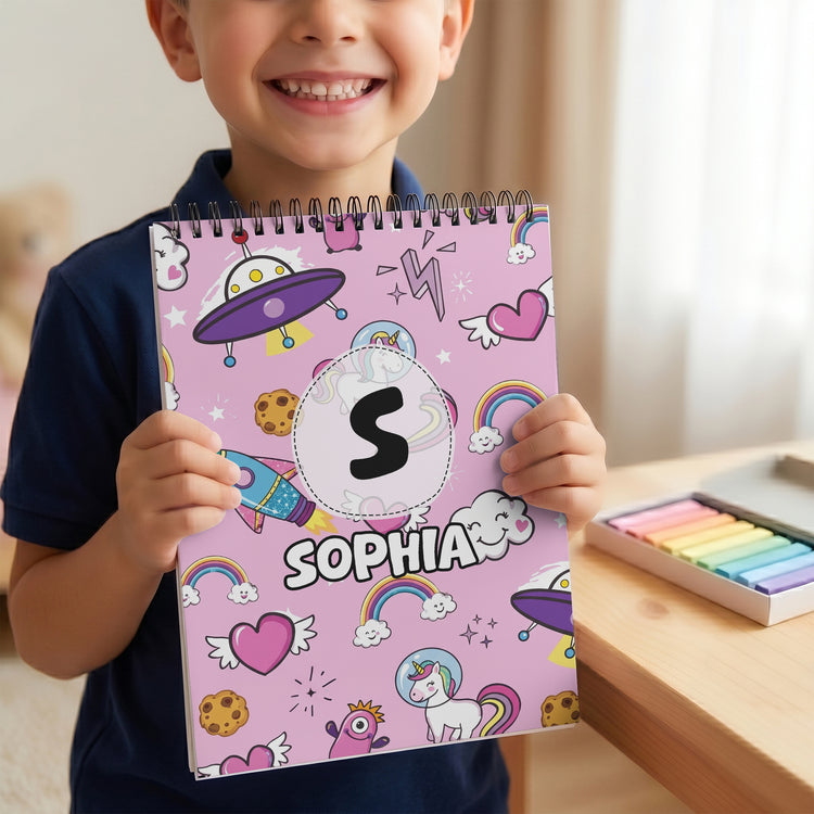 Kid-Pattern-With-Custom-Name-Personalized-Sketch-Book-3