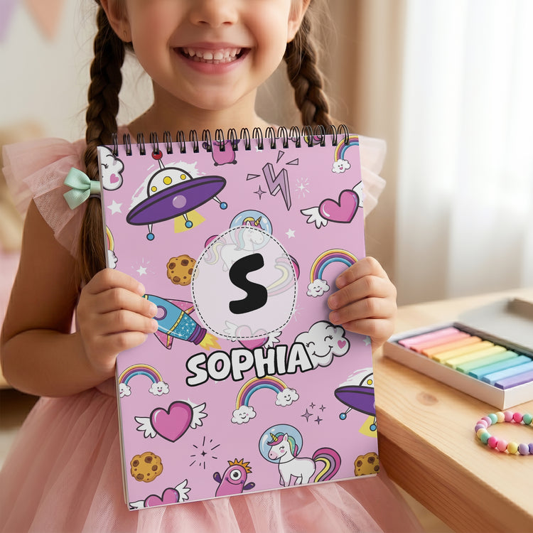 Kid-Pattern-With-Custom-Name-Personalized-Sketch-Book-4