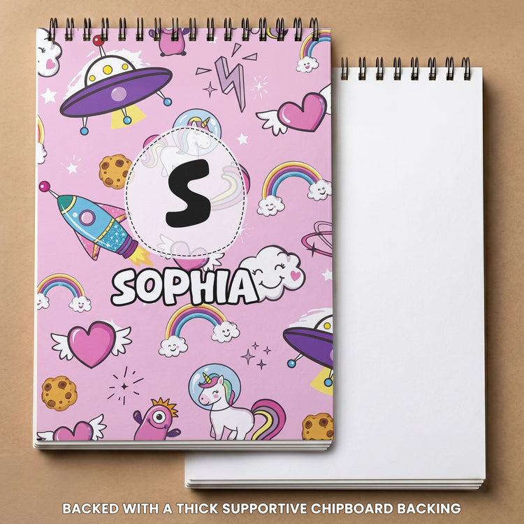 Kid-Pattern-With-Custom-Name-Personalized-Sketch-Book-5