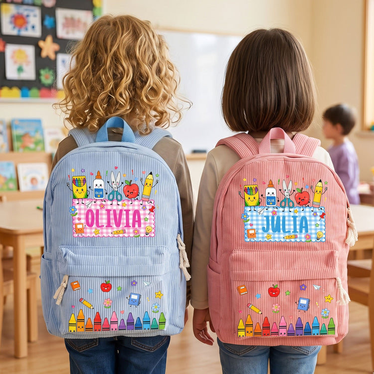 Kid-Pencil-Apple-Notebook-Crayon-Design--Personalized-Backpack-8