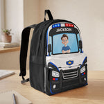 Kid-Riding-Car-Personalized-Backpack-3