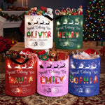 Kid's Special Delivery Christmas Present - Personalized Basket