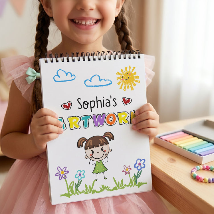 Kid_S_Artwork_Personalized_Sketch_Book_3