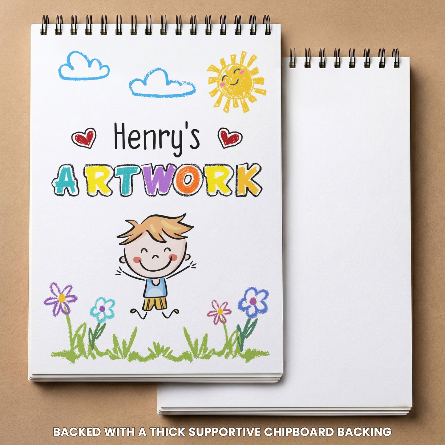 Kid_S_Artwork_Personalized_Sketch_Book_4