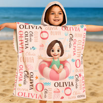 Kid-Summer-Name-Pattern-Personalized-Beach-Towel-1
