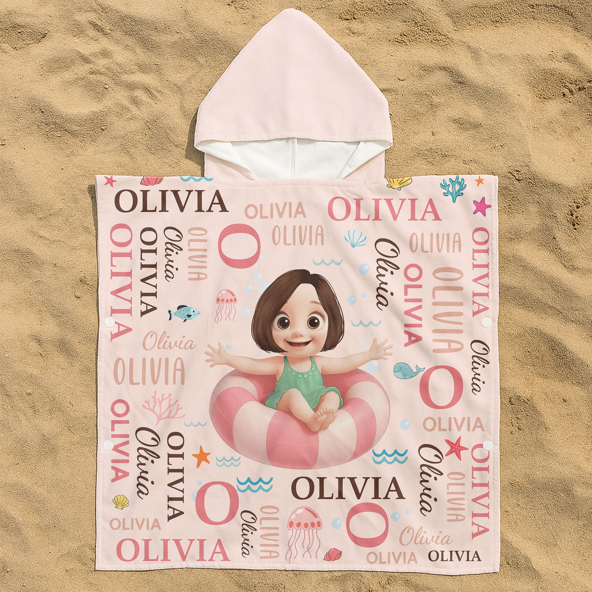 Kid-Summer-Name-Pattern-Personalized-Beach-Towel-2