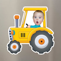 Kids Riding Vehicle - Personalized Magnet