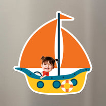 Kids Riding Vehicle - Personalized Magnet