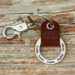 Kids' Names - Personalized Coordinates Keychain