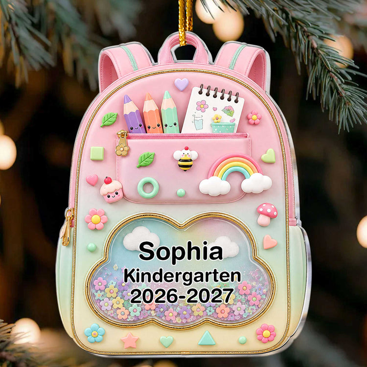 Kids-School-Backpack-Personalized-Ornament-2