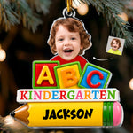 Kindergarten Milestone Christmas Keepsake For Kid - Personalized Ornament