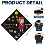 Kindergarten Preschool Graduation - Personalized Graduation Cap Topper