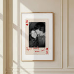 King And Queen Custom Couples Photo How Luck We Are - Personalized Photo Poster
