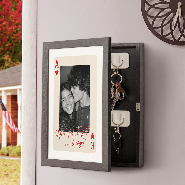 King-And-Queen-Custom-Couples-Photo-How-Luck-We-Are-Personalized-Hidden-Key-Holder-Photo-Frame-2
