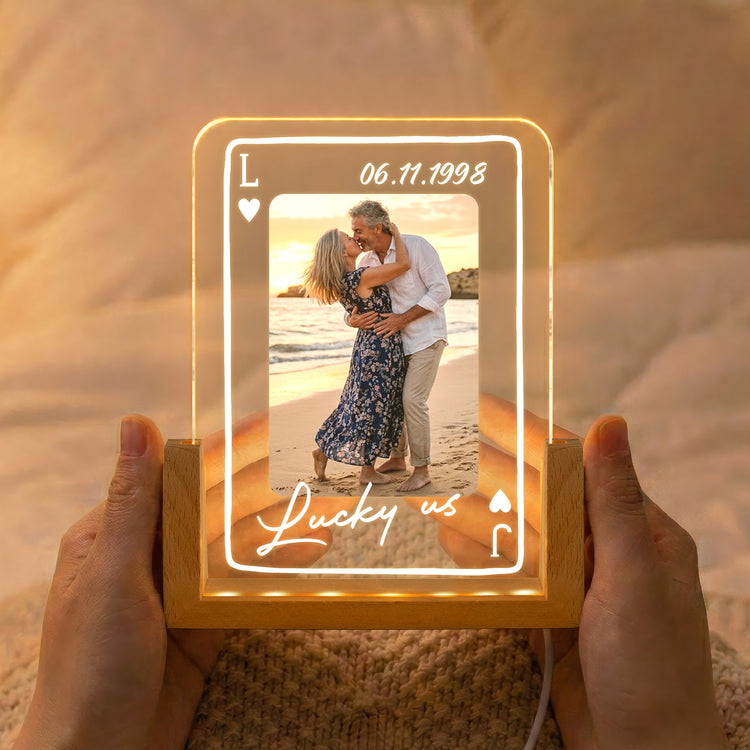 King-And-Queen-Custom-Couples-Photo-How-Luck-We-Are-Personalized-Night-Light-2