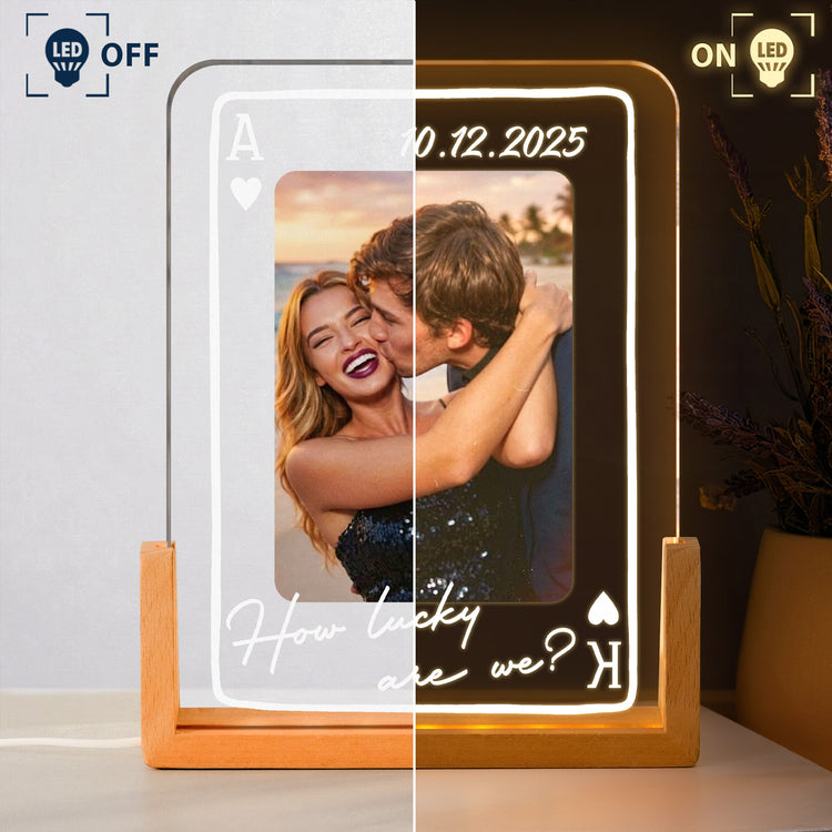King-And-Queen-Custom-Couples-Photo-How-Luck-We-Are-Personalized-Night-Light-3