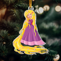 Knight Boy, Princess Girl For Kids - Personalized Acrylic Photo Ornament