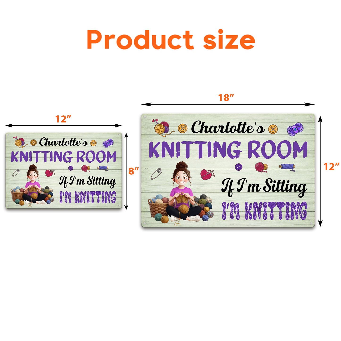 Knitting-Room,-Crochet-Room-Personalized-Metal-Sign-5