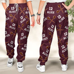 Lacrosse Custom Name, Number - Personalized Sweatpants