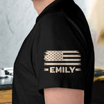 Land That I Love - Retro 4Th Of July - Custom Name - Personalized Shirt