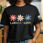 Land That I Love - Retro 4Th Of July - Custom Name - Personalized Shirt