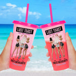 Last Toast On The Coast Bachelorette Gift - Personalized Color Changing Cup