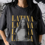 Latina-Vintage-Photo-Hispanic-Woman-Personalized-Shirt-1