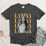 Latina-Vintage-Photo-Hispanic-Woman-Personalized-Shirt-3
