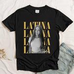 Latina-Vintage-Photo-Hispanic-Woman-Personalized-Shirt-4
