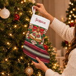 Latino-Navidad-Stocking-With-Custom-Name-Serape-Christmas-Decor-Personalized-Stocking-4