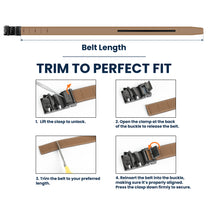 How Proud I Am Of The Man You've Become - Personalized Leather Belt With Engraved Buckle