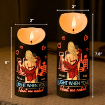 Led Candle F*ck Valentine's Day I Love You Everyday - Personalized LED Candle