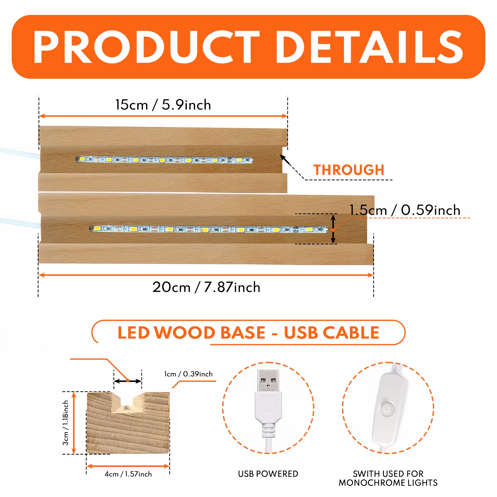 I Am Their Father - Personalized LED Night Light