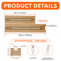 You & Me We Got This Custom Name - Personalized LED Night Light