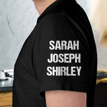 Legend Husband Dad Papa - New Vintage Version - Up To 12 Names - Personalized Shirt