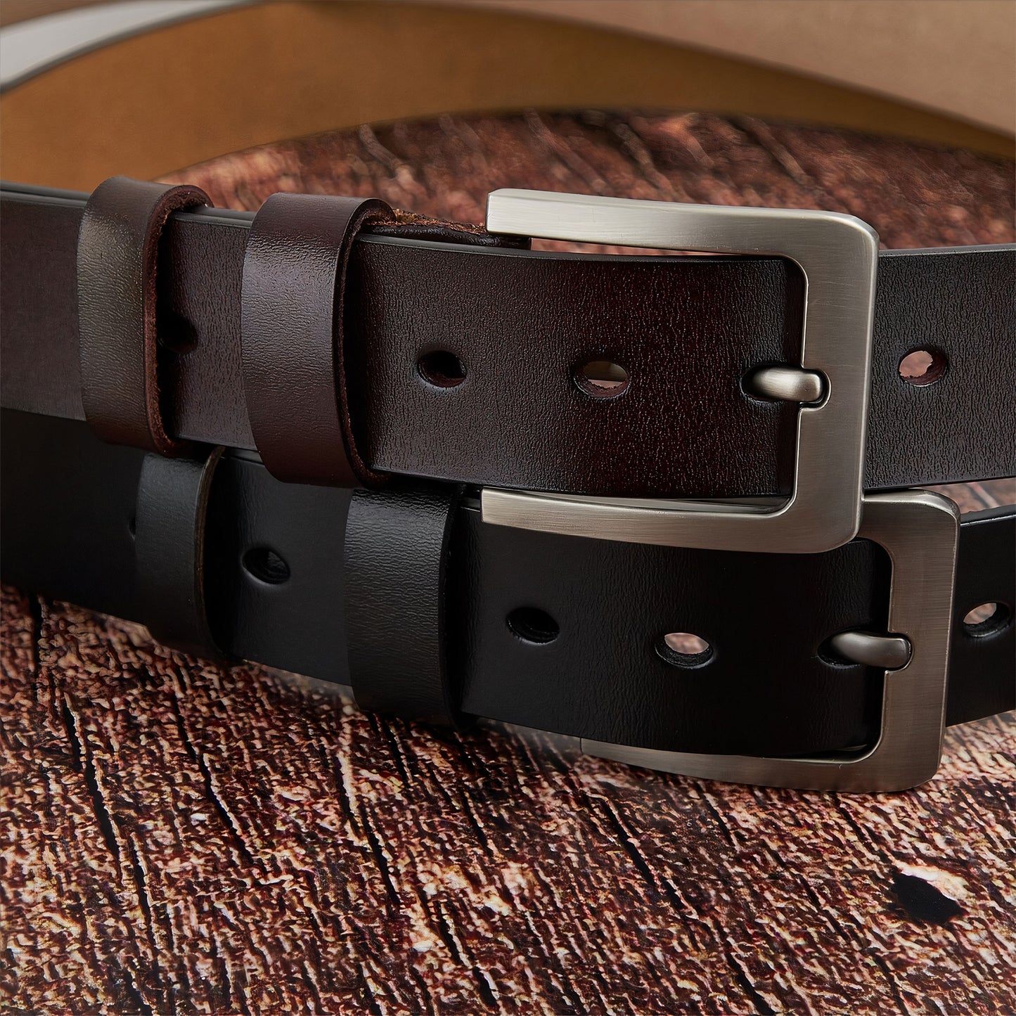 Legend Husband Daddy - Personalized Engraved Leather Belt