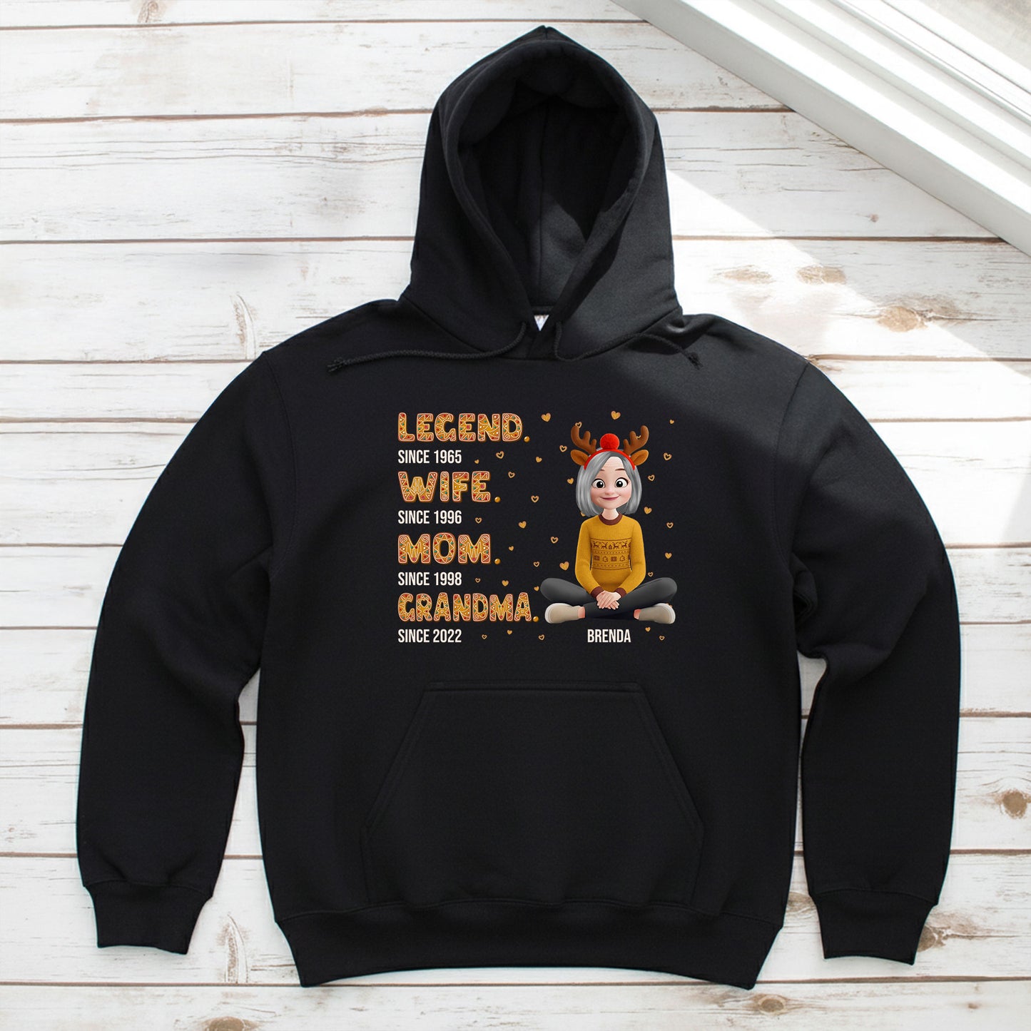 Legend Wife Mom Grandma - Personalized Shirt