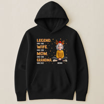 Legend Wife Mom Grandma - Personalized Shirt